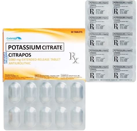 citrapos side effects|Potassium citrate: Uses, Dosage, Side Effects an .